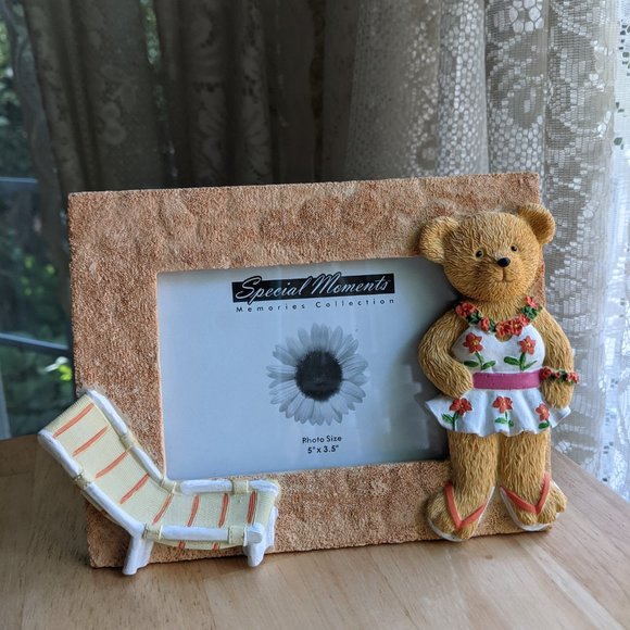 2 Beach Bear 3D Photo Frames - Picture 8 of 10